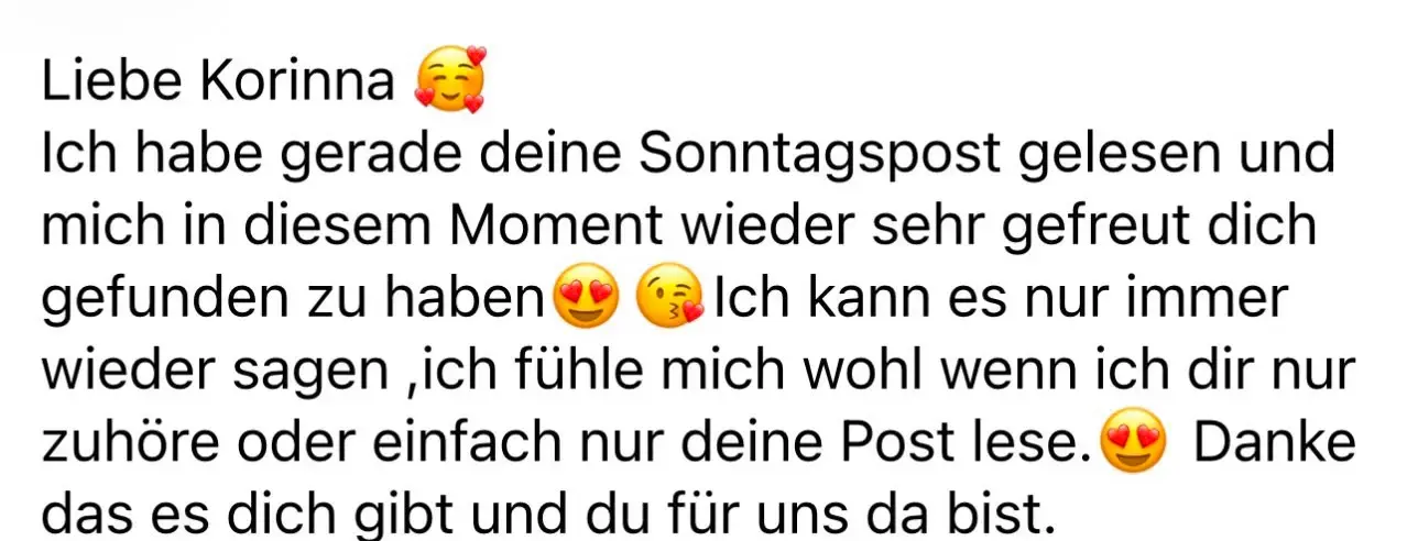 Leserinnen Feedback