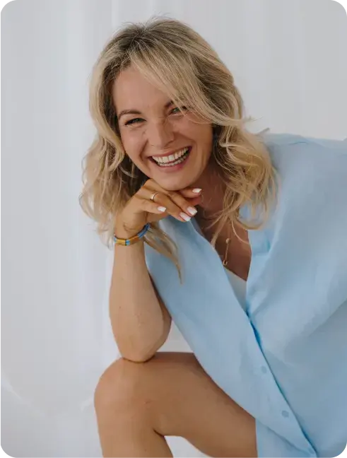 Korinna lächelt in die Kamera